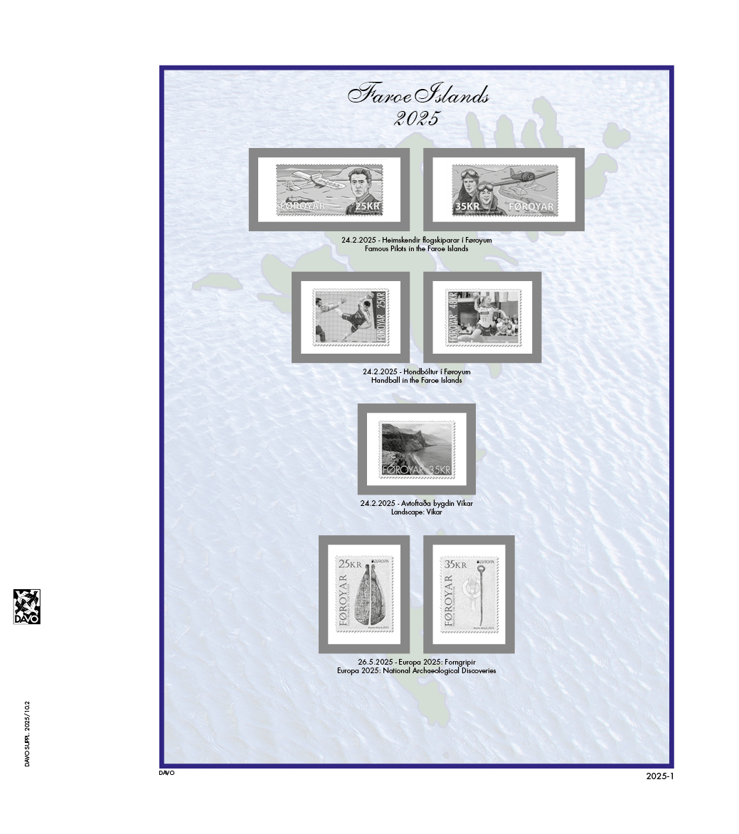 davo-luxe-suppl-ment-f-ro-2025-pages-album-timbres-carnets image 1