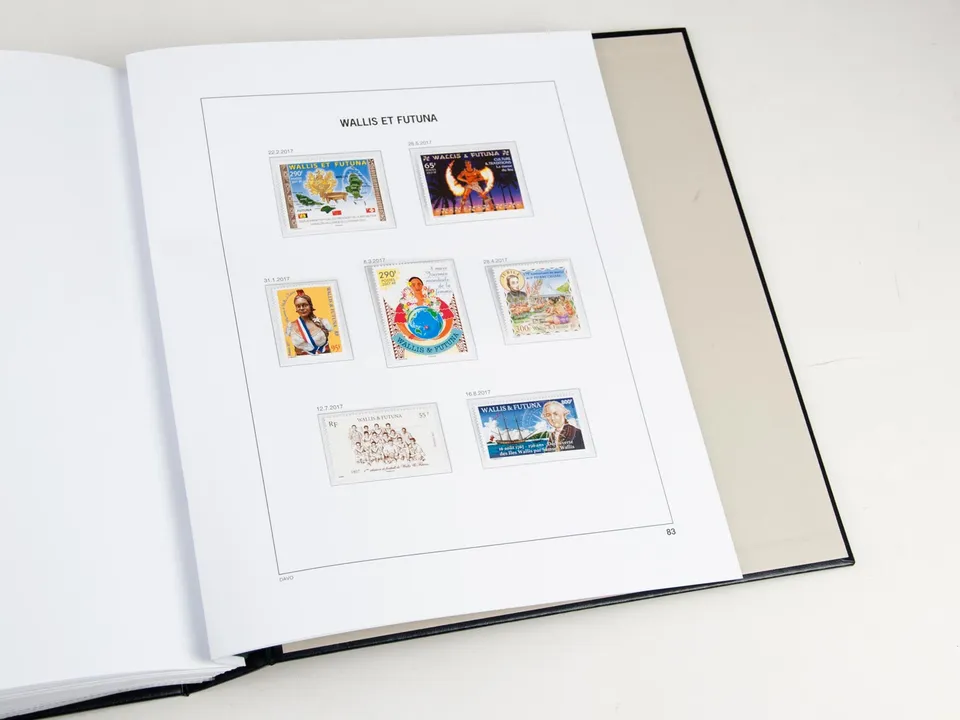 davo-luxe-wallis-et-futuna-2017-suppl-ment-timbres-170g image 1