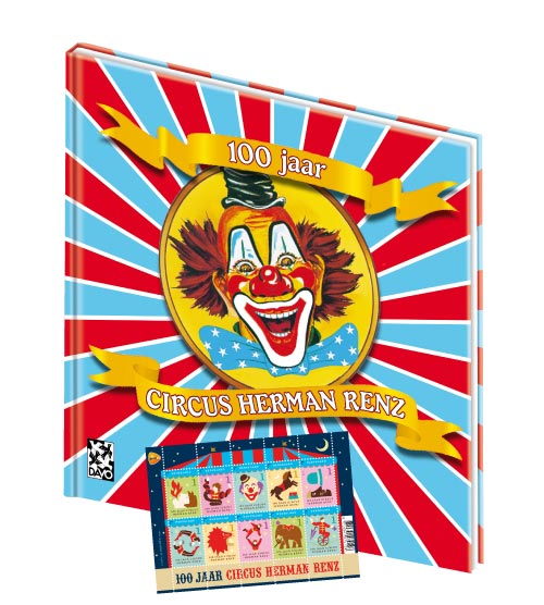 davo-th-me-circus-renz-livre-timbres-100-ans-n-27-avec-timbres image 1