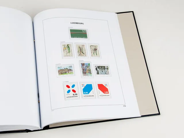 davo-luxe-luxembourg-2016-pages-suppl-ment-album-timbres-170g image 1