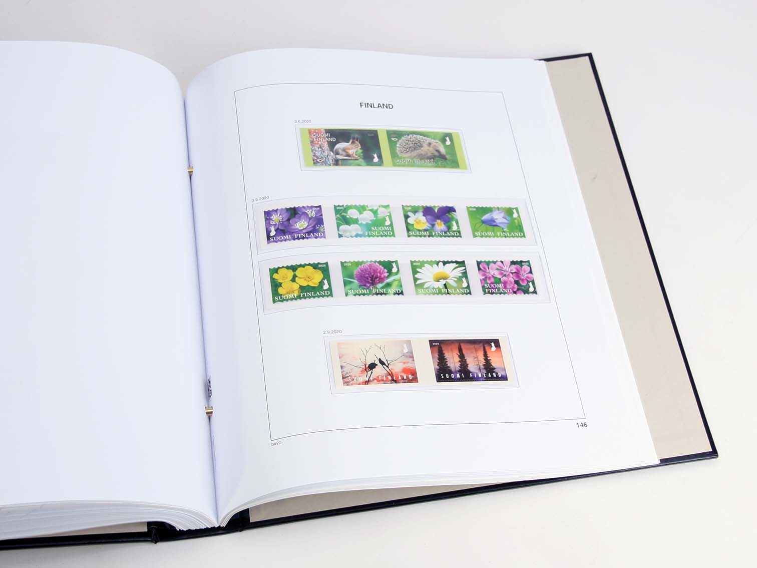 davo-luxe-finlande-2020-pages-suppl-ment-timbres-170g image 1