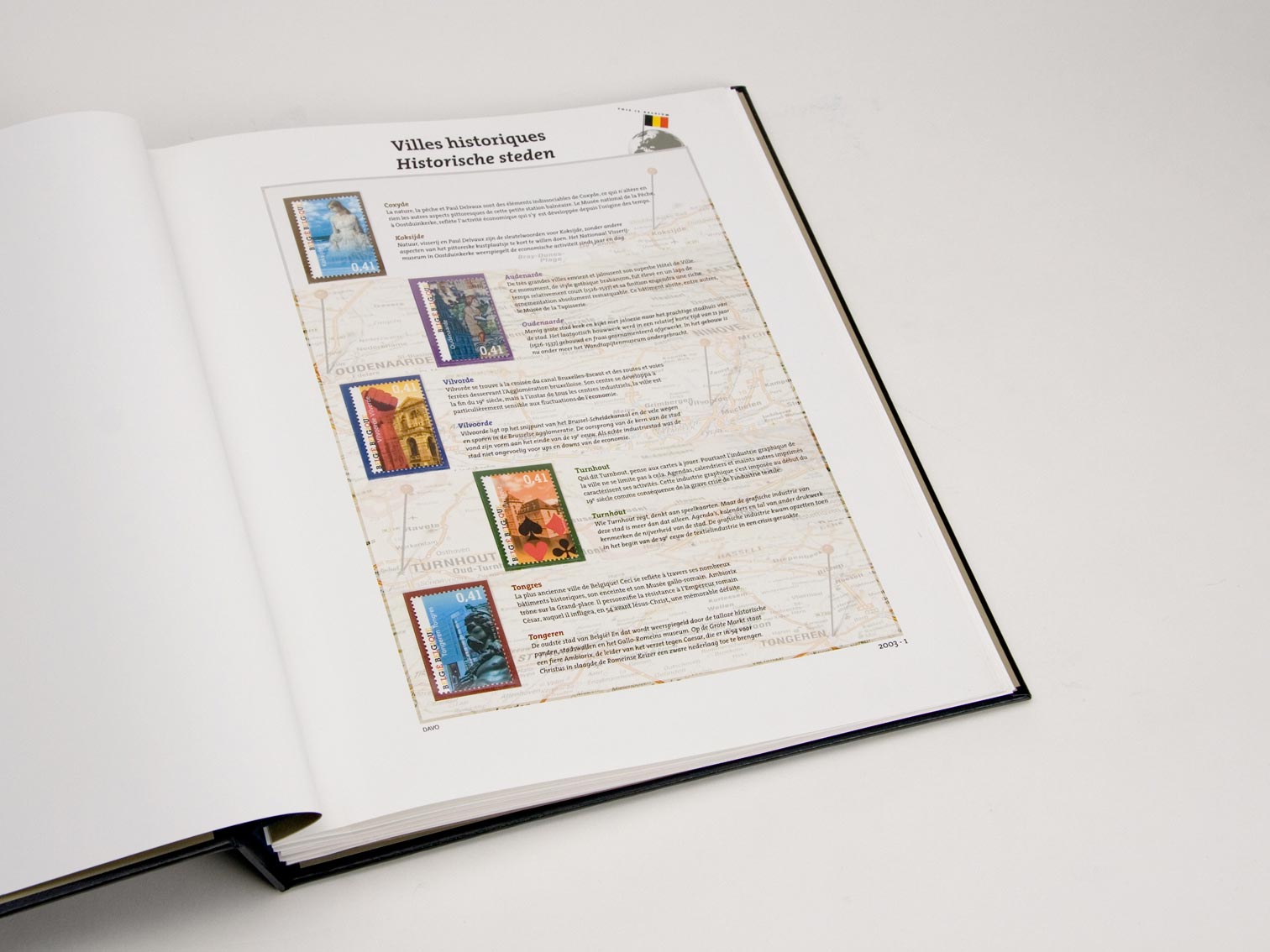 davo-luxe-this-is-belgium-2003-pages-d-album-belgique-papier-200g image 1