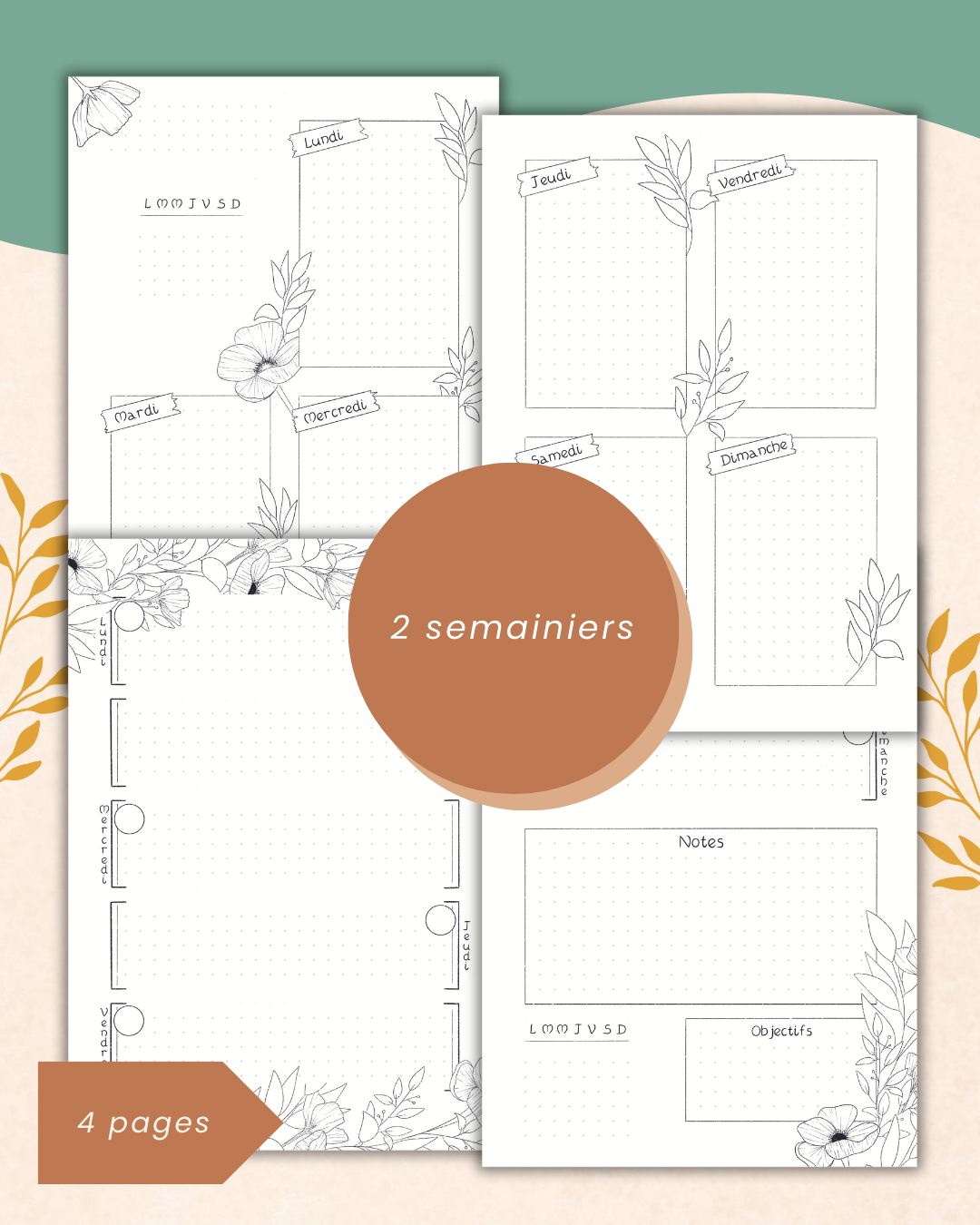murmures-de-papier-bullet-journal-coquelicot-t-l-charger-fait-main image 4