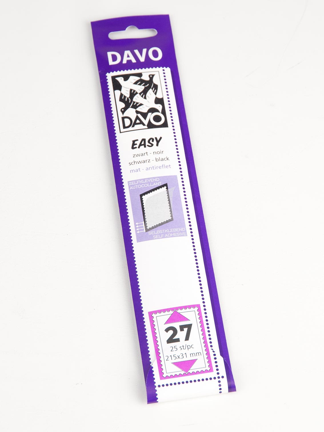 davo-easy-z27-noir-215x31-bandes-montage-timbres-25-pi-ces image 1