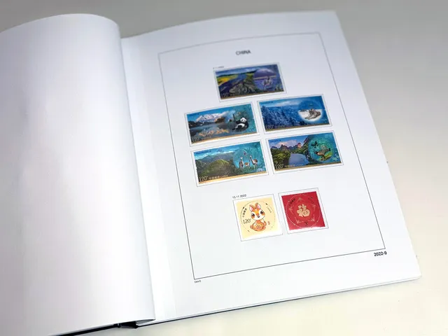 davo-chine-suppl-ment-album-timbres-2022-bandes-170-g image 1