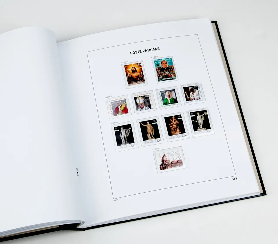 davo-luxe-suppl-ment-vatican-2018-pages-album-timbres image 1