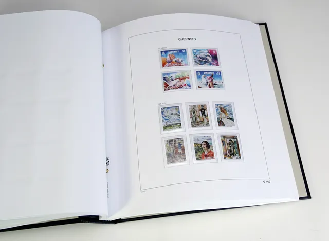 davo-luxe-guernsey-2022-feuilles-album-timbres-170-g image 1