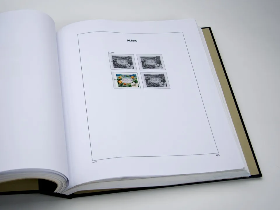 davo-luxe-aland-frama-2005-suppl-ment-timbres-papier-170g image 1