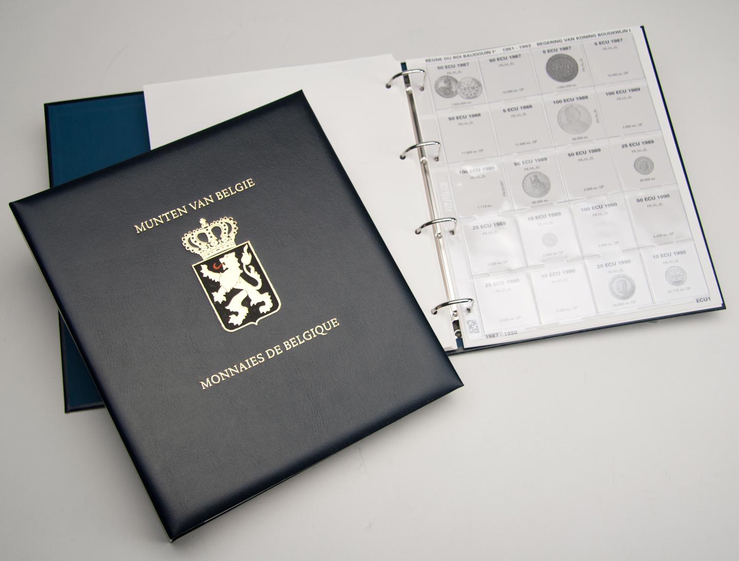 davo-coin-articles-iii-album-monnaies-baudouin-luxe image 1