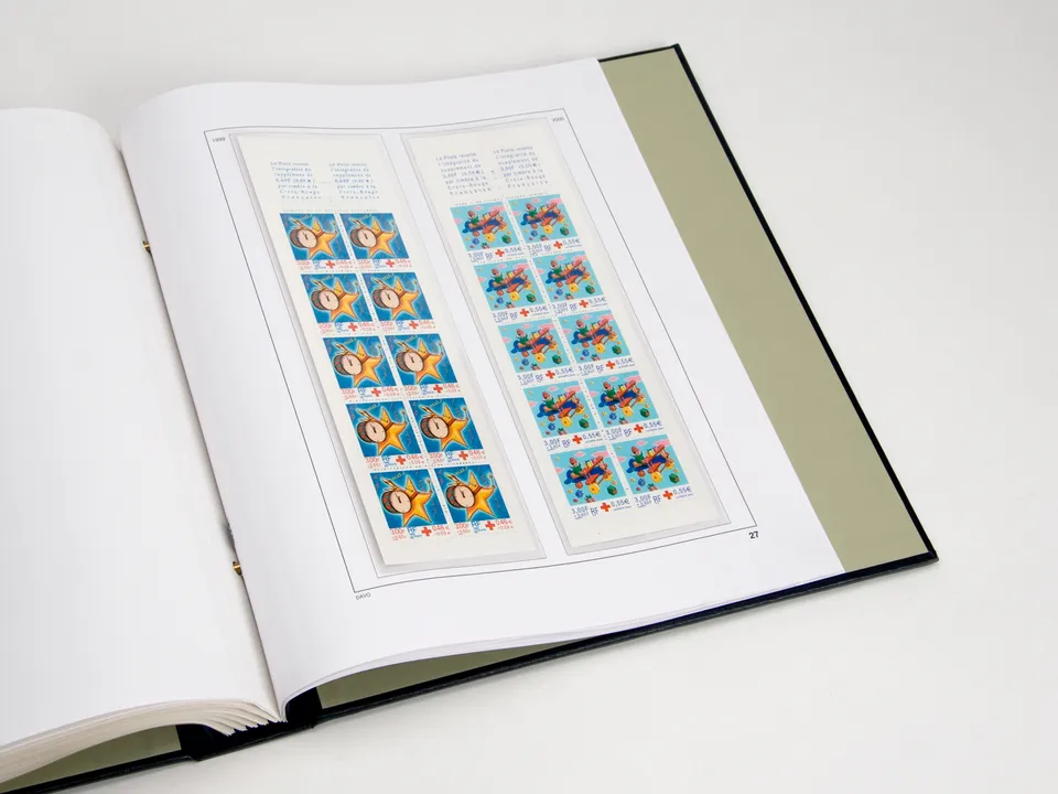 davo-luxe-suppl-ment-album-timbres-france-croix-rouge-2000 image 1