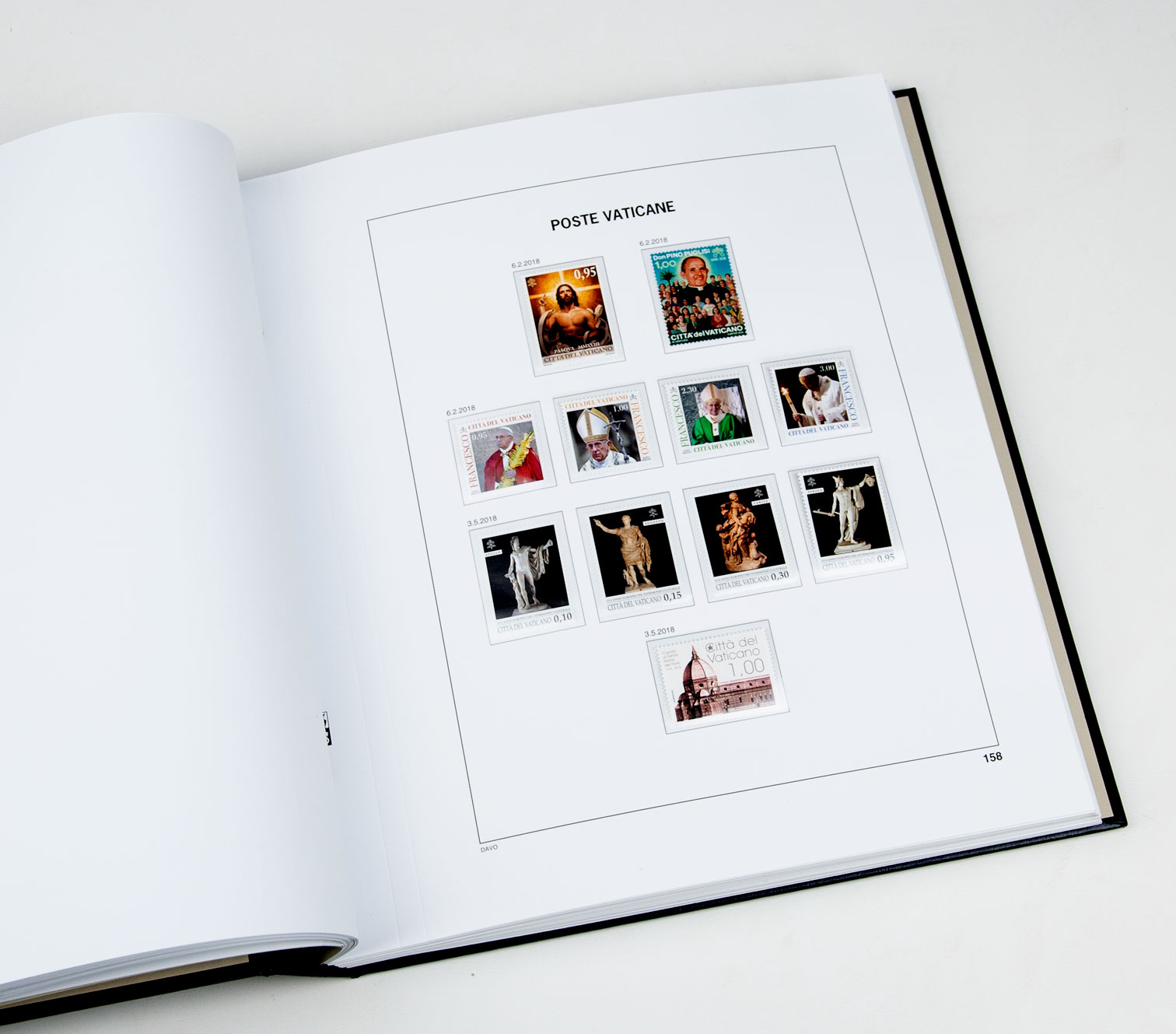 davo-luxe-suppl-ment-vatican-2018-pages-album-timbres image 1