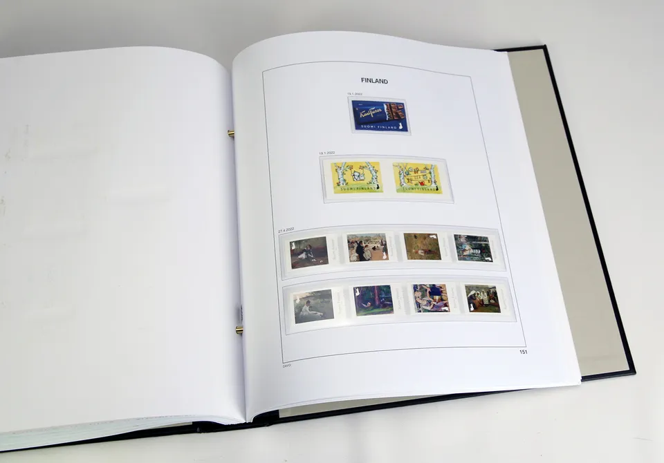 davo-luxe-finlande-2022-pages-album-timbres-170g image 1