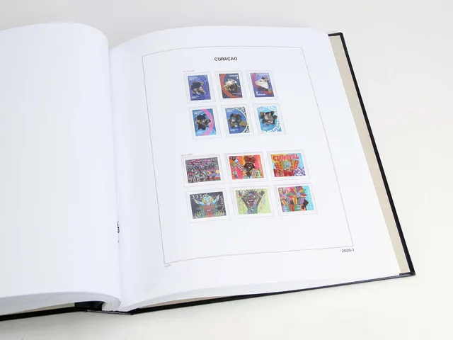 davo-luxe-suppl-ment-cura-ao-2020-pages-album-timbres-170g image 1