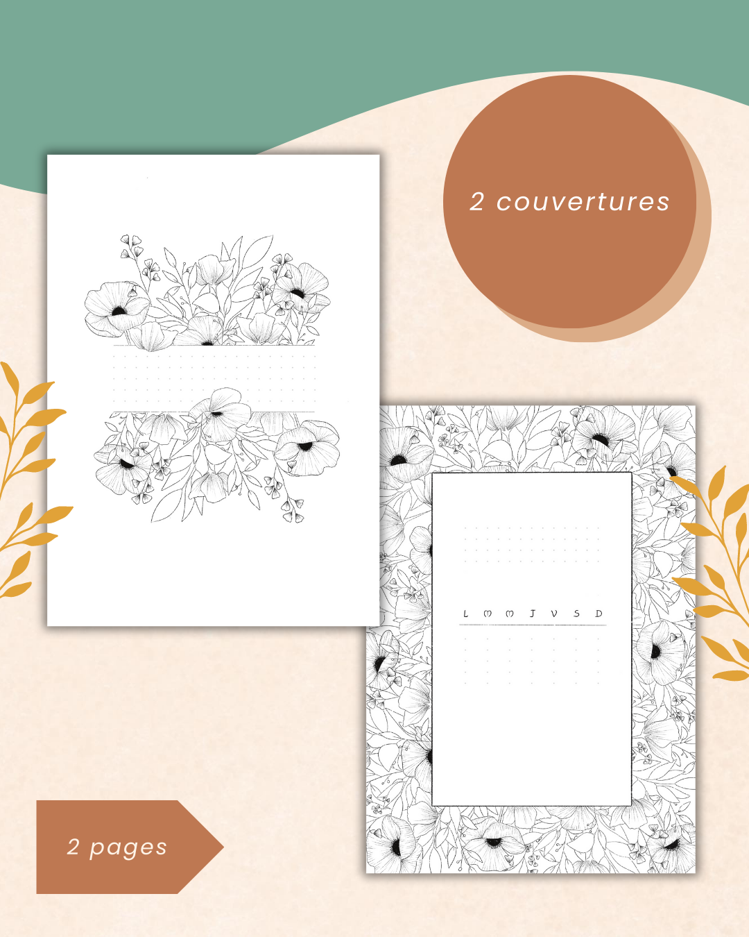 murmures-de-papier-bullet-journal-coquelicot-t-l-charger-fait-main image 2