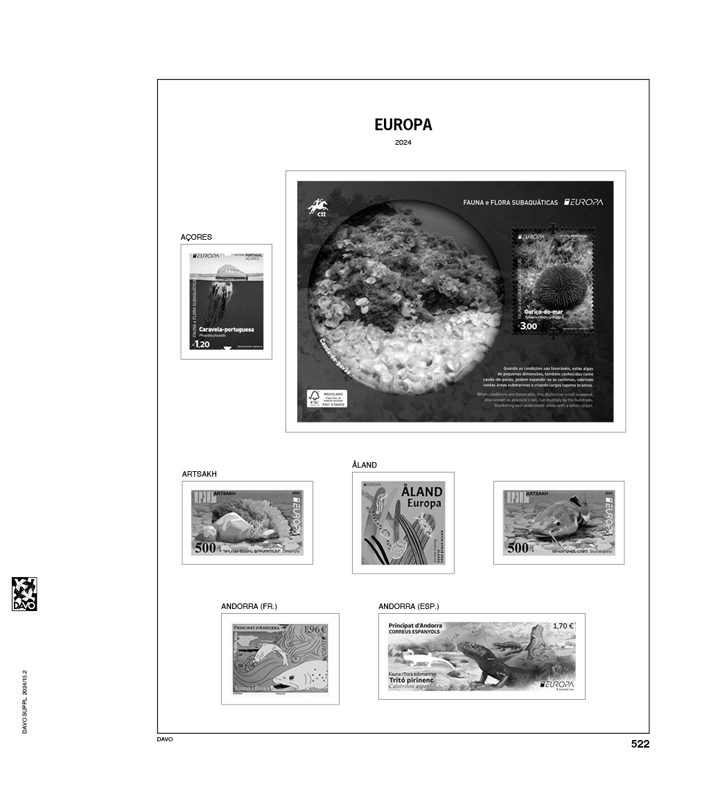 davo-luxe-suppl-ment-europa-cept-2024-pages-album-timbres image 1