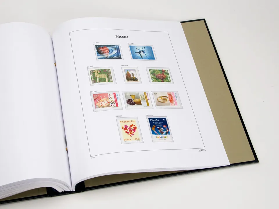 davo-luxe-pologne-2017-pages-album-timbres-papier-170-g image 1
