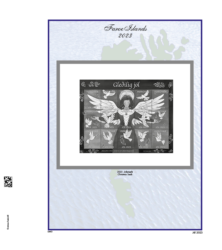 davo-luxe-f-ro-jol-2023-pages-timbres-no-l-170g image 1