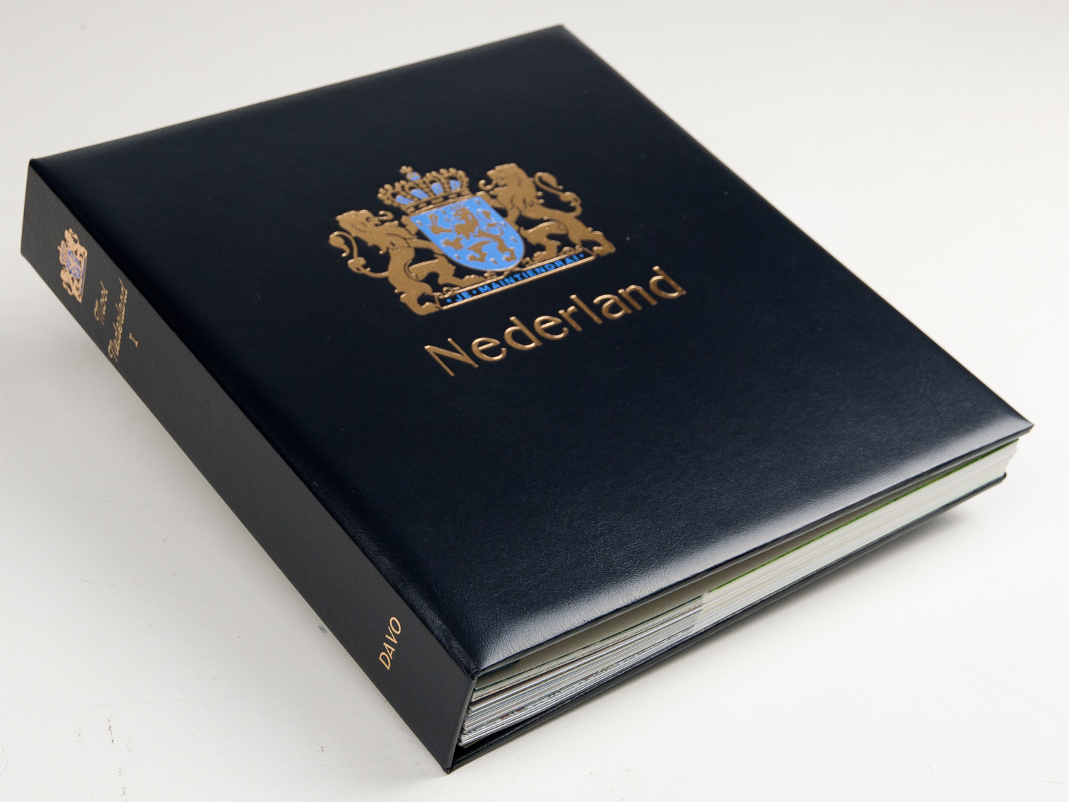 davo-luxe-mooi-nederland-i-reliure-album-timbres-bleue-cassette image 1