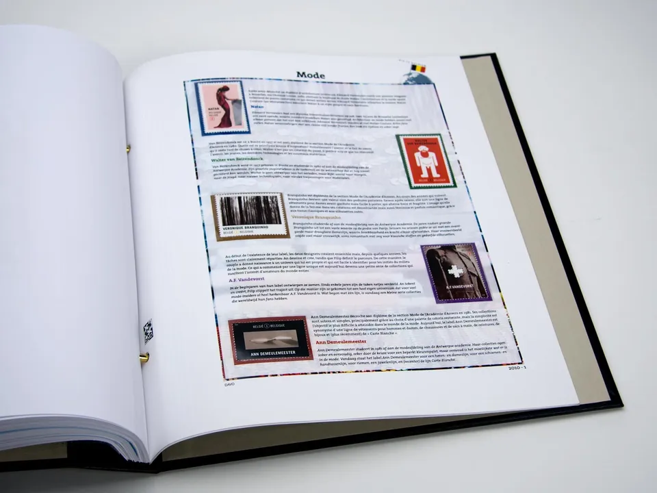 davo-luxe-this-is-belgium-2010-pages-album-timbres-200-g image 1