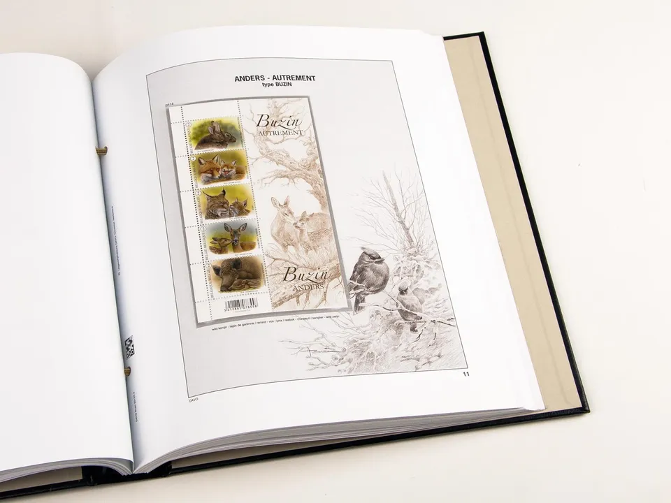davo-luxe-belgique-buzin-2013-2014-pages-suppl-ment-timbres image 1