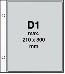 davo-pochettes-d1-a4-pour-albums-pays-lot-de-10 image 1