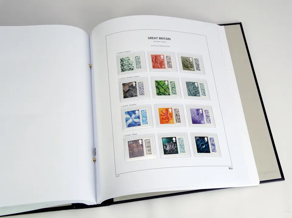 davo-luxe-grande-bretagne-extra-2022-pages-album-timbres-170g image 1