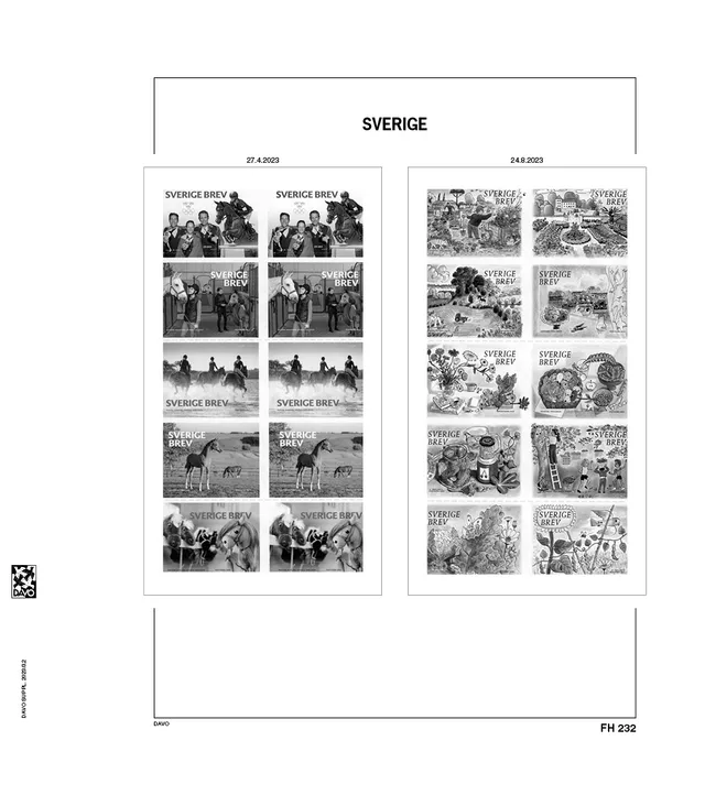 davo-luxe-su-de-au-2023-pages-album-timbres-170-g image 1