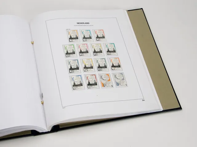 davo-luxe-pays-bas-service-2001-pages-suppl-ment-timbres-170g image 1