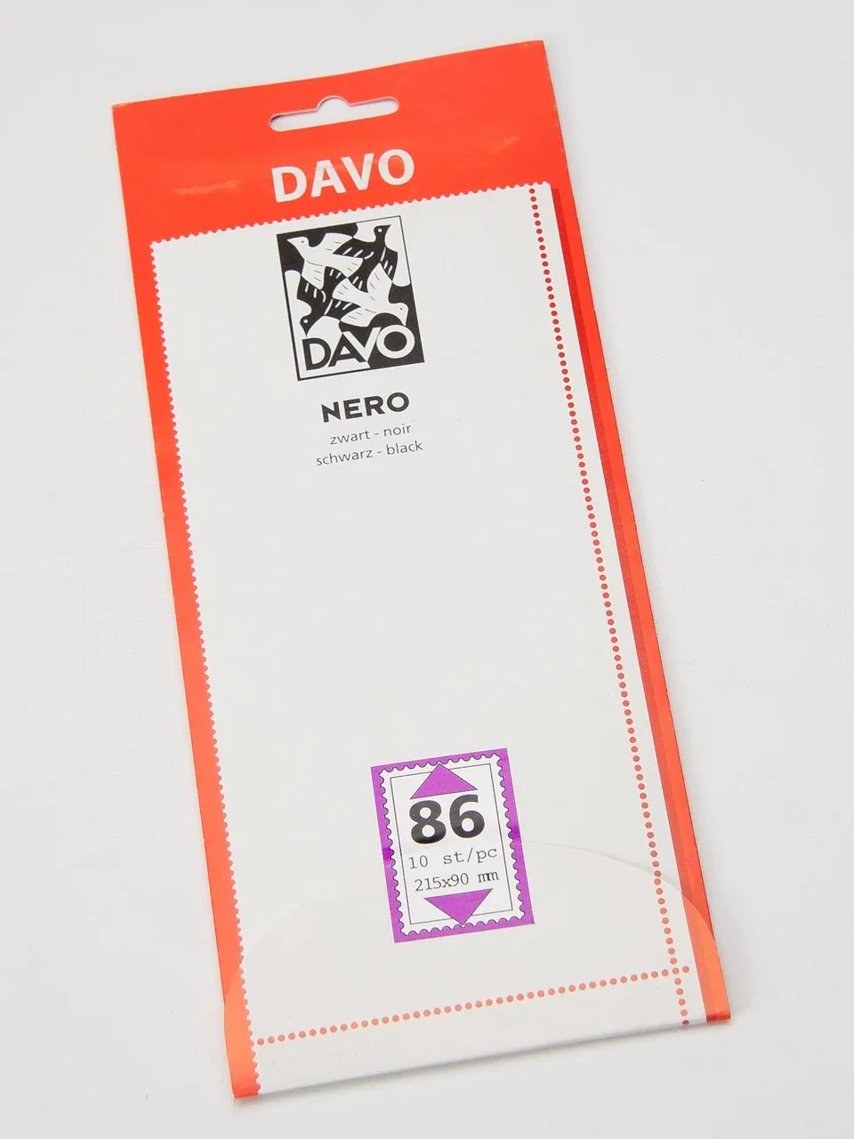 davo-nero-n86-215x90-bandes-fond-noir-x10 image 1