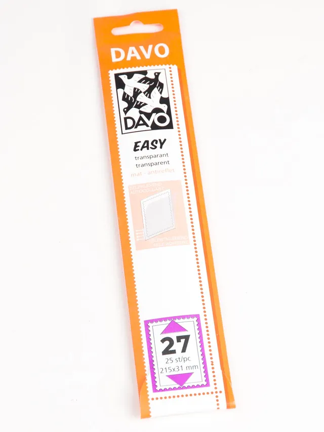 davo-easy-t27-bandes-de-montage-transparentes-215x31-25-pcs image 1