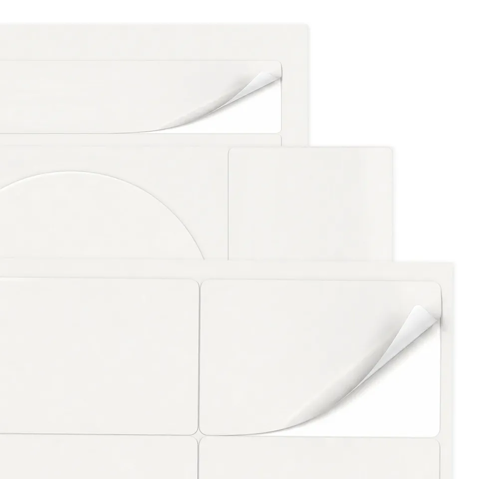 enveloppes-france-tiquettes-blanches-70x74-mm-lot-100-feuilles image 1