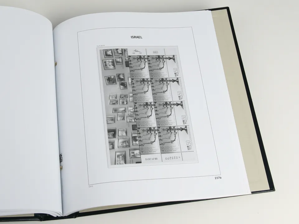 davo-luxe-isra-l-velletjes-2016-pages-album-timbres-blocs image 1