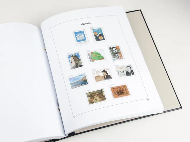 davo-luxe-andorre-espagnol-2017-pages-album-timbres image 1