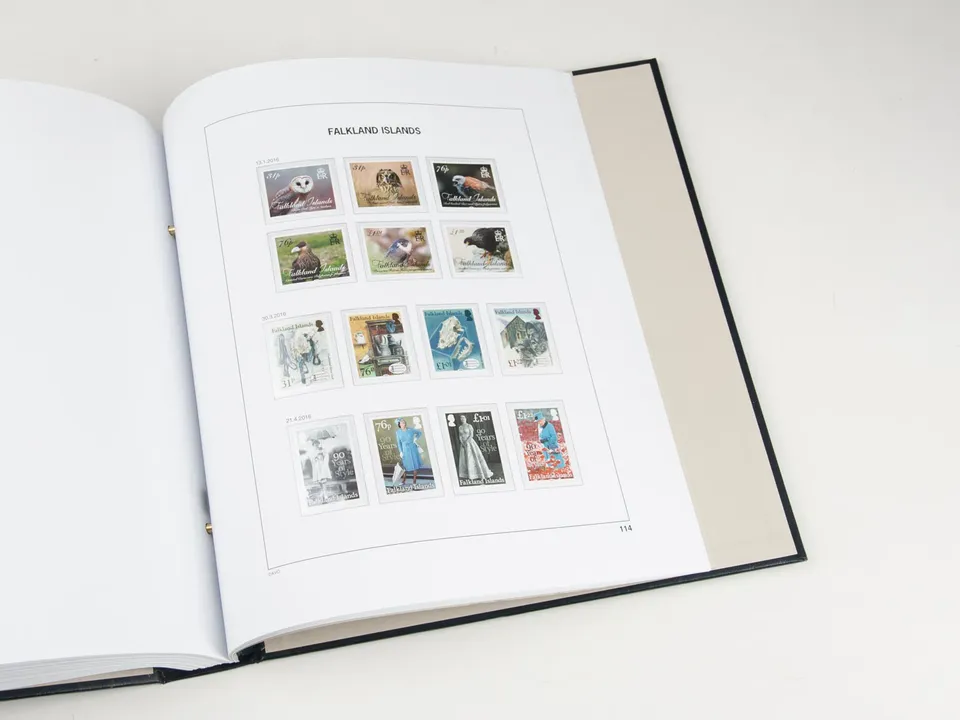 davo-luxe-falkland-2016-suppl-ment-album-timbres-malouines image 1