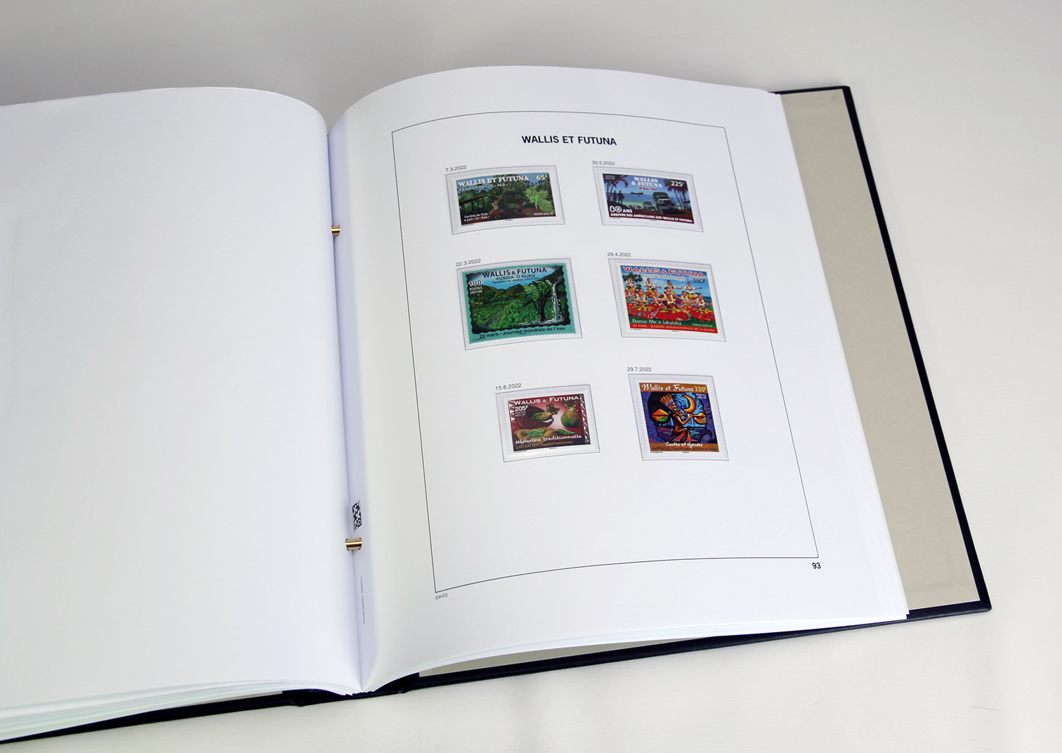 davo-luxe-wallis-et-futuna-2022-pages-album-170-g image 1