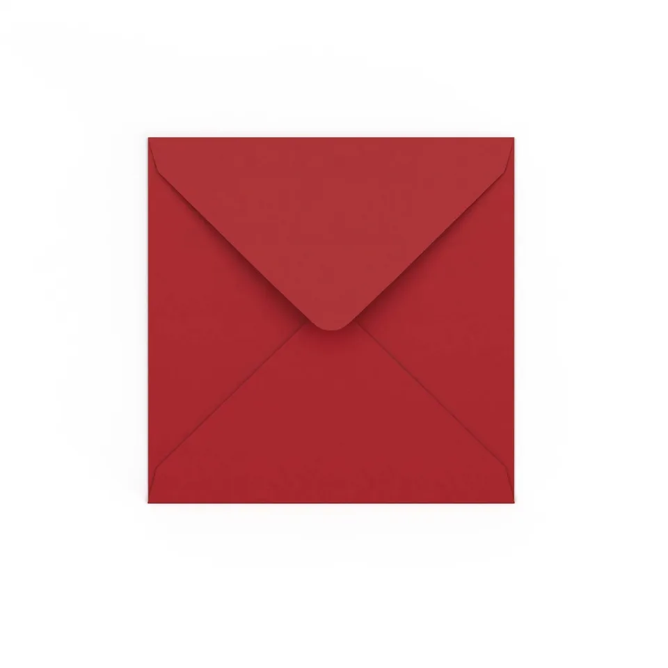 enveloppes-france-color-es-rouge-fonc-e-enveloppe-140x140-mm image 1