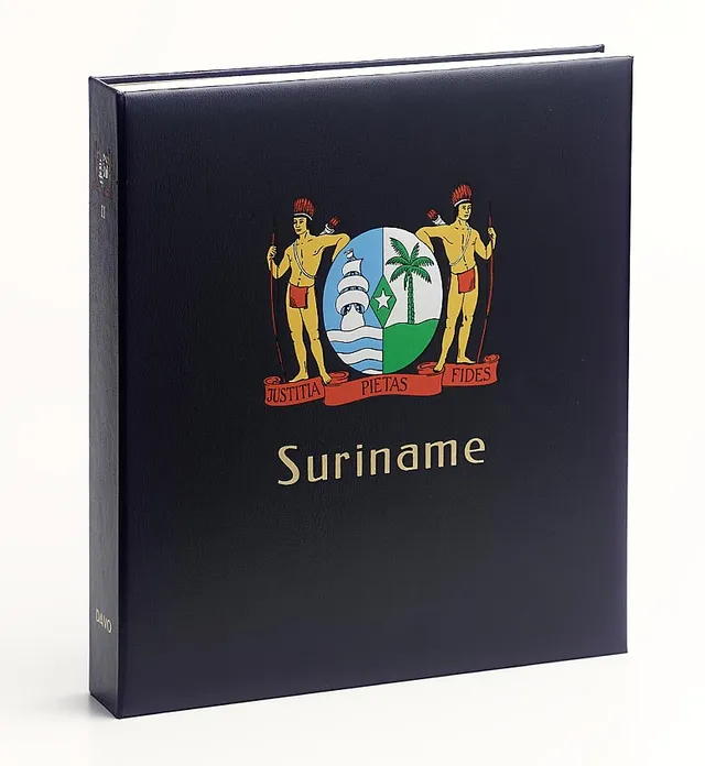 davo-luxe-suriname-i-1975-1989-album-timbres-avec-tui image 1