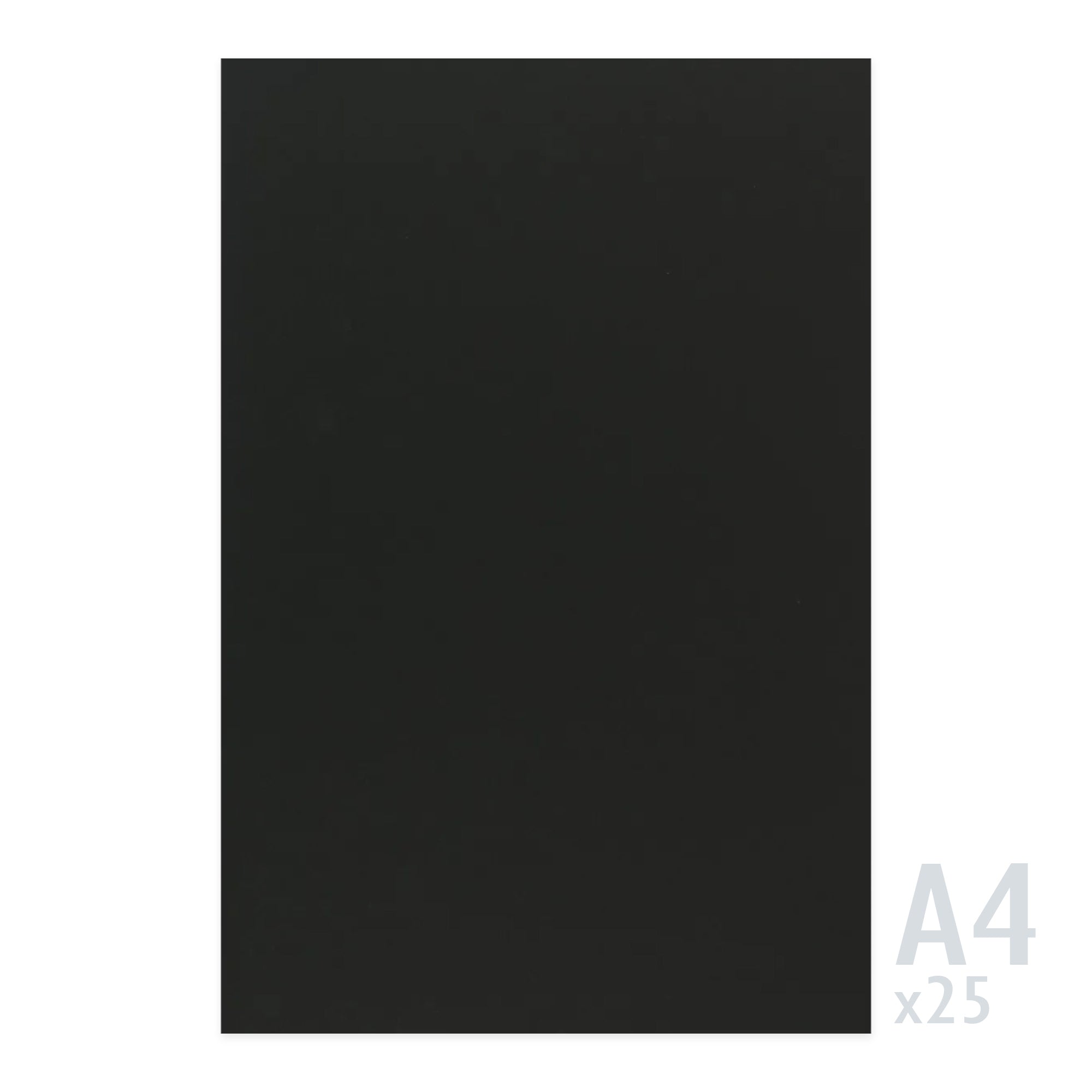 sirio-color-papier-carton-noir-a4-210g-25-feuilles image 2