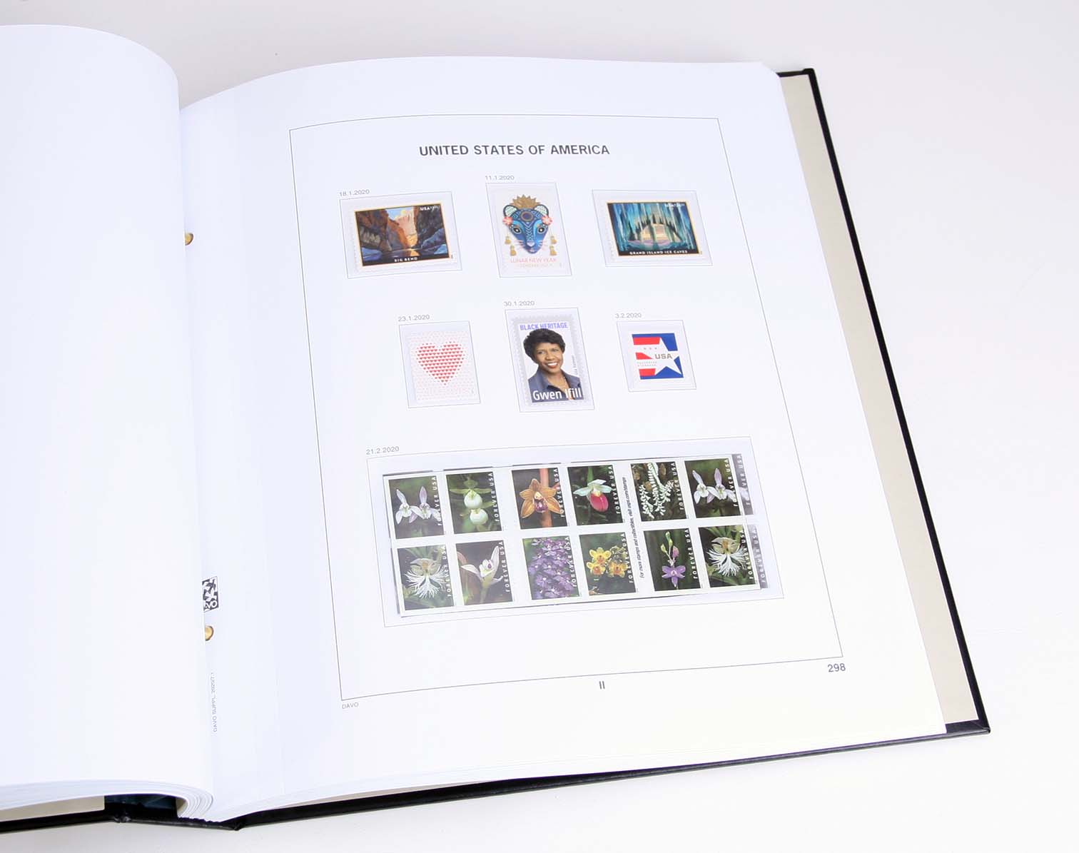 davo-luxe-usa-2020-suppl-ment-pages-timbres-170g image 1