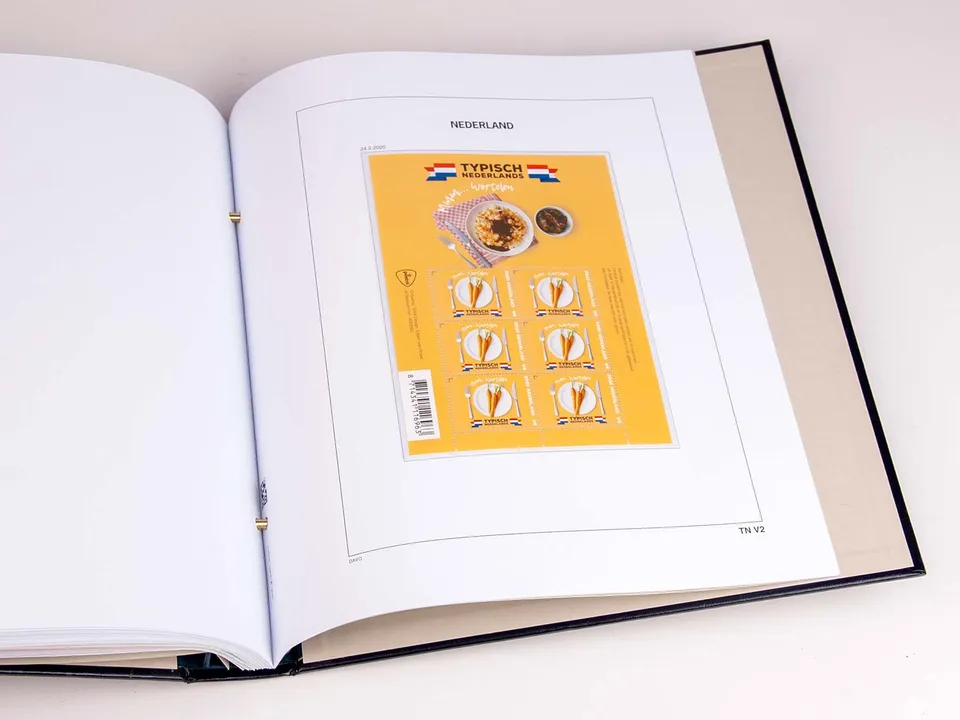 davo-luxe-typisch-nederlands-2020-feuilles-album-timbres image 1