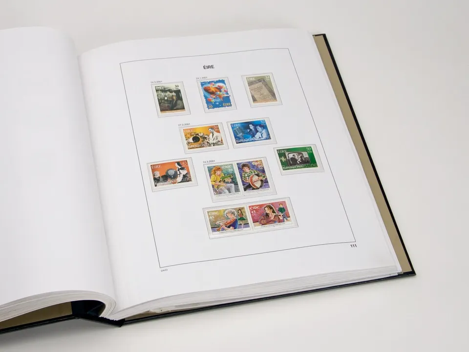 davo-luxe-suppl-ment-irlande-2021-pages-album-timbres image 1