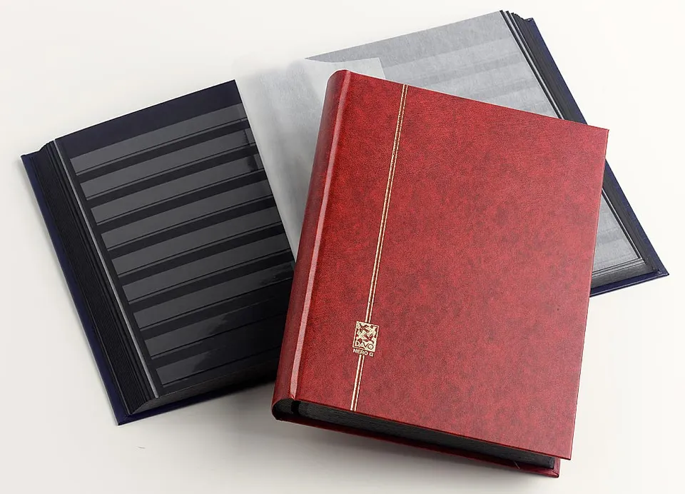 davo-stockbooks-nero-g-7207-classeur-timbres-64-pages-noires image 1