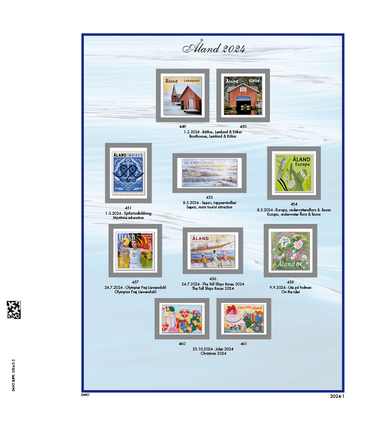 davo-luxe-suppl-ment-aland-2024-pages-album-timbres-frama image 1