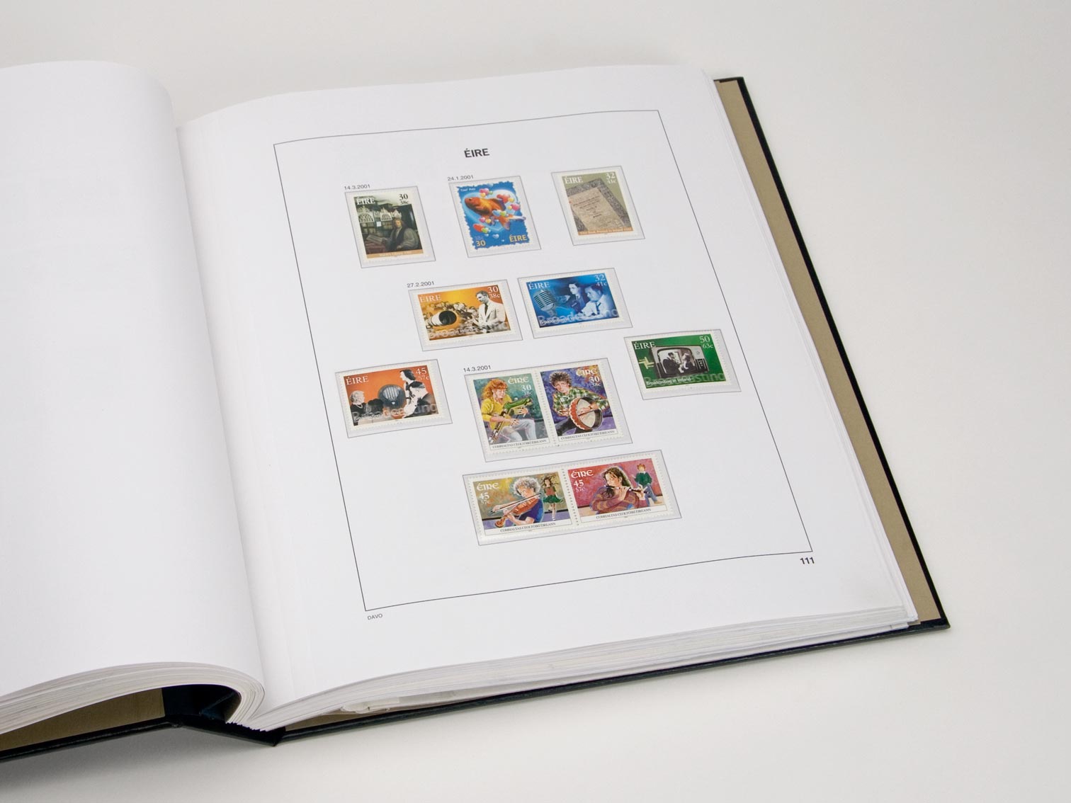davo-luxe-suppl-ment-irlande-2021-pages-album-timbres image 1