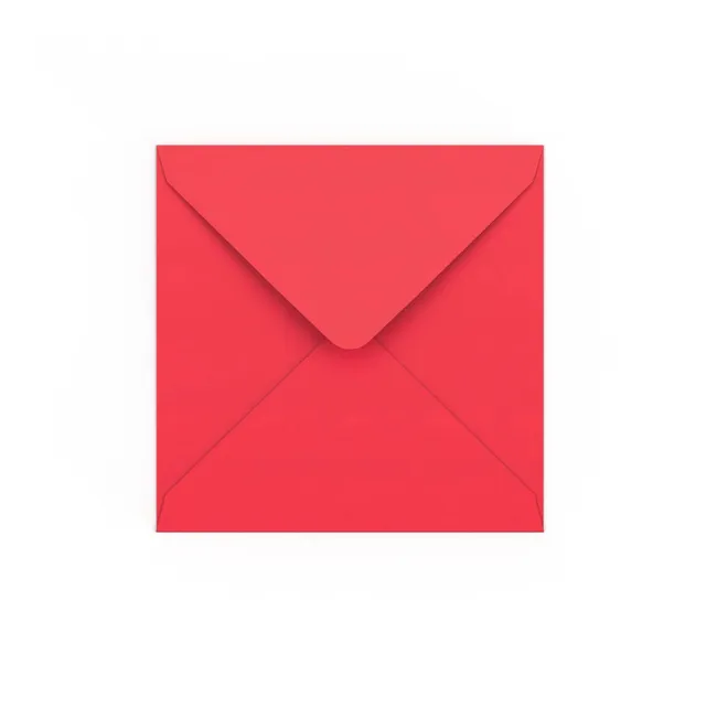 enveseur-enveloppes-color-es-140x140-mm-enveloppe-rouge-clatante image 1