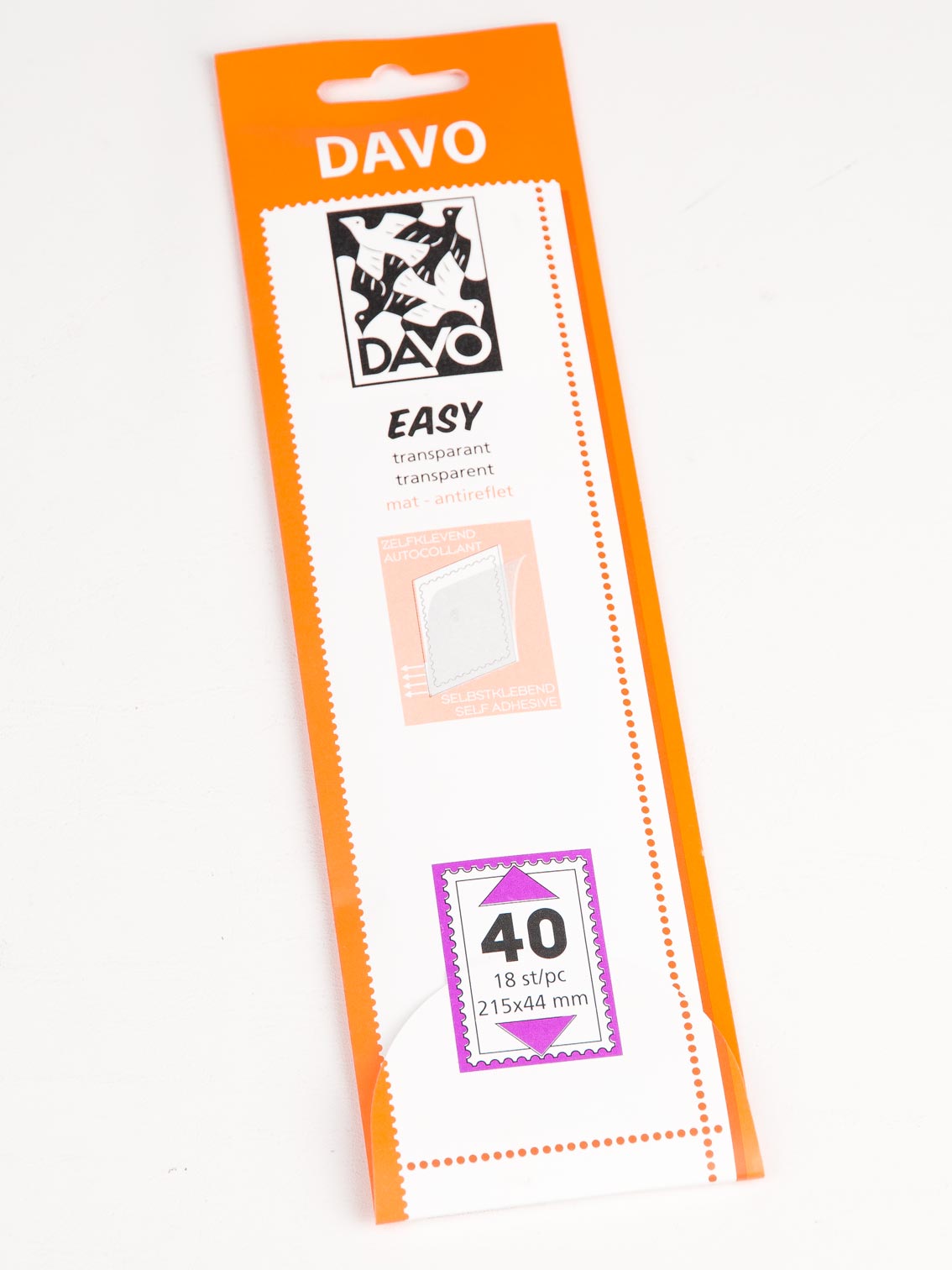 davo-easy-bandes-montage-timbres-transparent-t40-18-pi-ces image 1