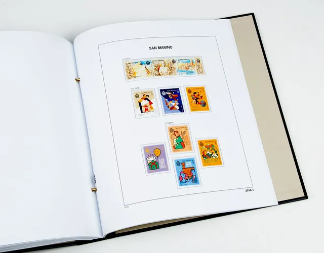 davo-luxe-san-marino-2018-suppl-ment-album-timbres image 1