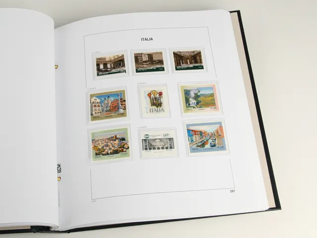 davo-luxe-italie-2025-feuillets-album-timbres-papier-170g image 1