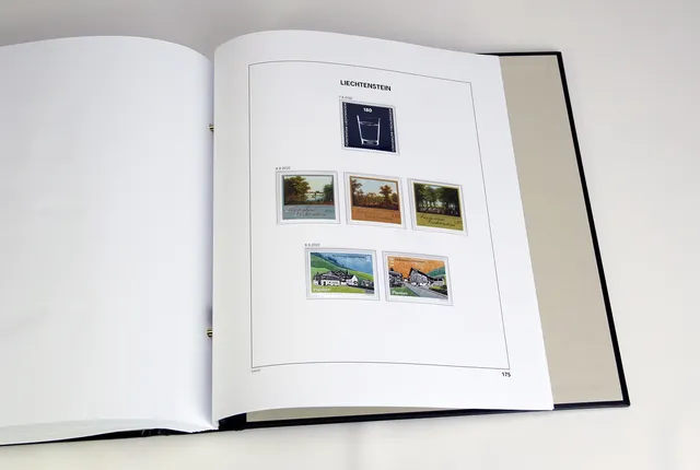 davo-luxe-liechtenstein-2022-compl-ment-album-timbres-170g image 1