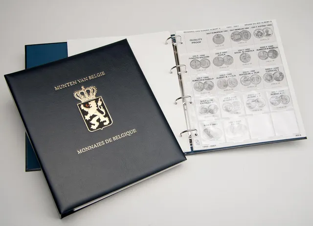 davo-coin-articles-luxe-iv-albert-ii-album-monnaies-belgique image 1
